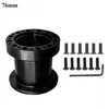 Universal Steering Wheel Hub Spacer 12.5/51/76/101 mm Steering Wheel Hub Boss Kit Adapter Spacer Black Car accessories 4