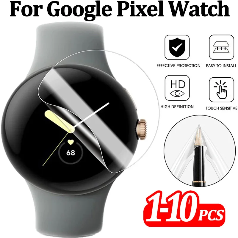 

Прозрачная Гидрогелевая пленка для Google Pixel Watch, аксессуары для Google Pixel