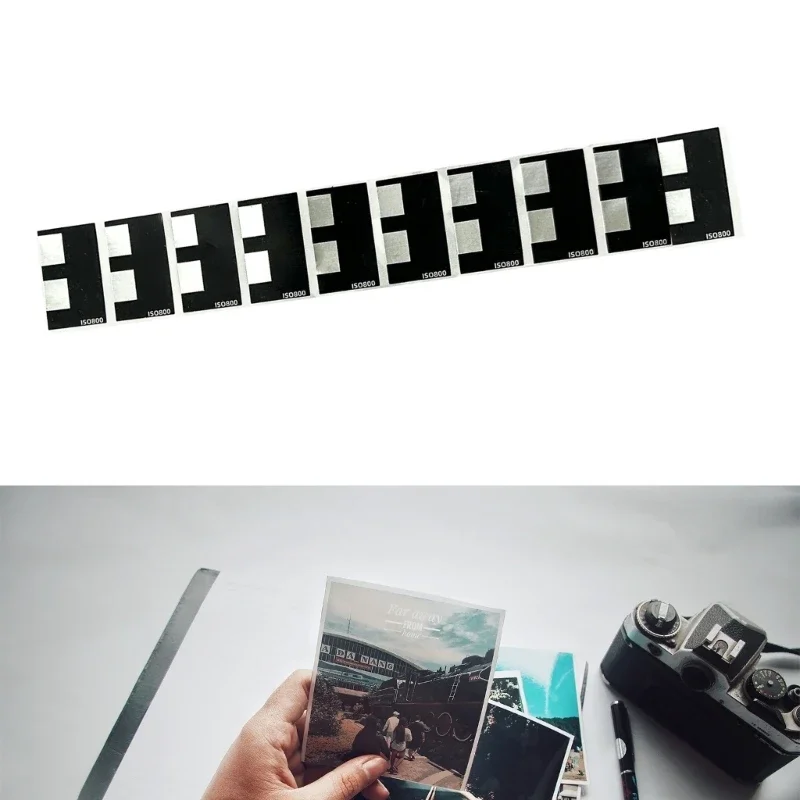 135 35mm 필름 카세트 코드 필름 스티커(ISO800 및 ISO1600 필름 로딩..