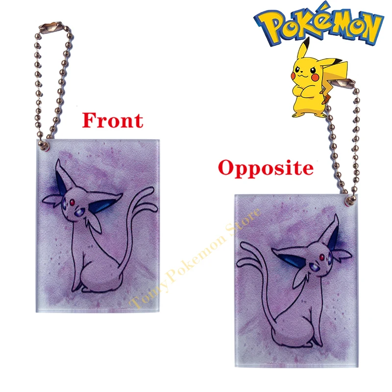 Pokemon Anime Ciondolo Eeveelution Pikachu Charizard Venusaur Double Sided Pattern Loomently Limited Acrilico Ciondolo Ornamento Regali