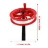 2pcs Kite String with Reel Kite String Winder Wheel Hand Flying Reel Accessories for Kids Outdoor Game 100m Line 2