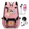 Sailor Moon Anime School Bag Fashion Book Backpack Trendy College Cool Female Plaid Backpack Women Laptop Bag Best Gift 5