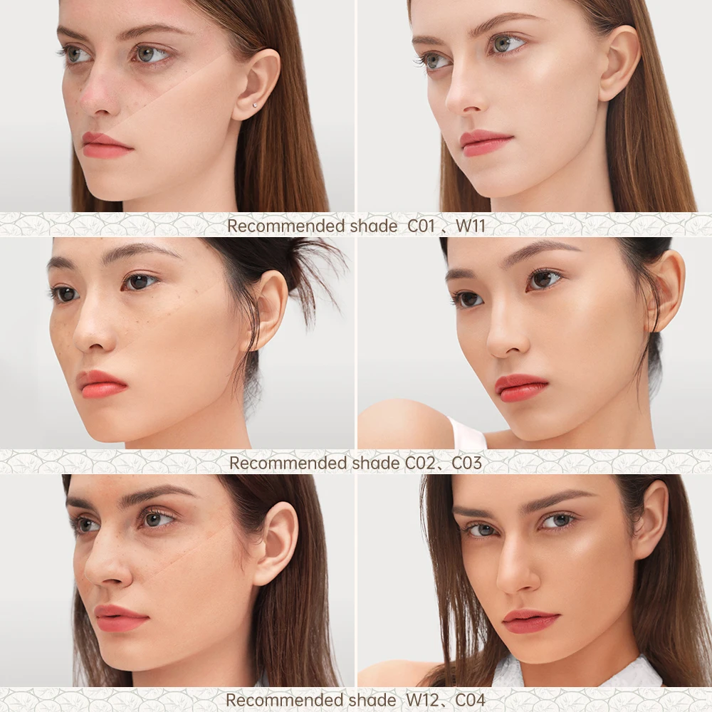 Makeup Panda Land Full Coverage Cushion Foundation Breathable Hydrating Nourishing Poreless Foundation For Sensitive Skin_voghion.com