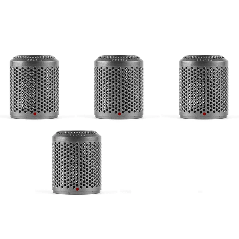 

4X Suitable For Dyson Hair Dryer HD01 HD03 HD08 Dustproof Outer Filter Cover Vacuum Cleaner Accessories Bright Grey