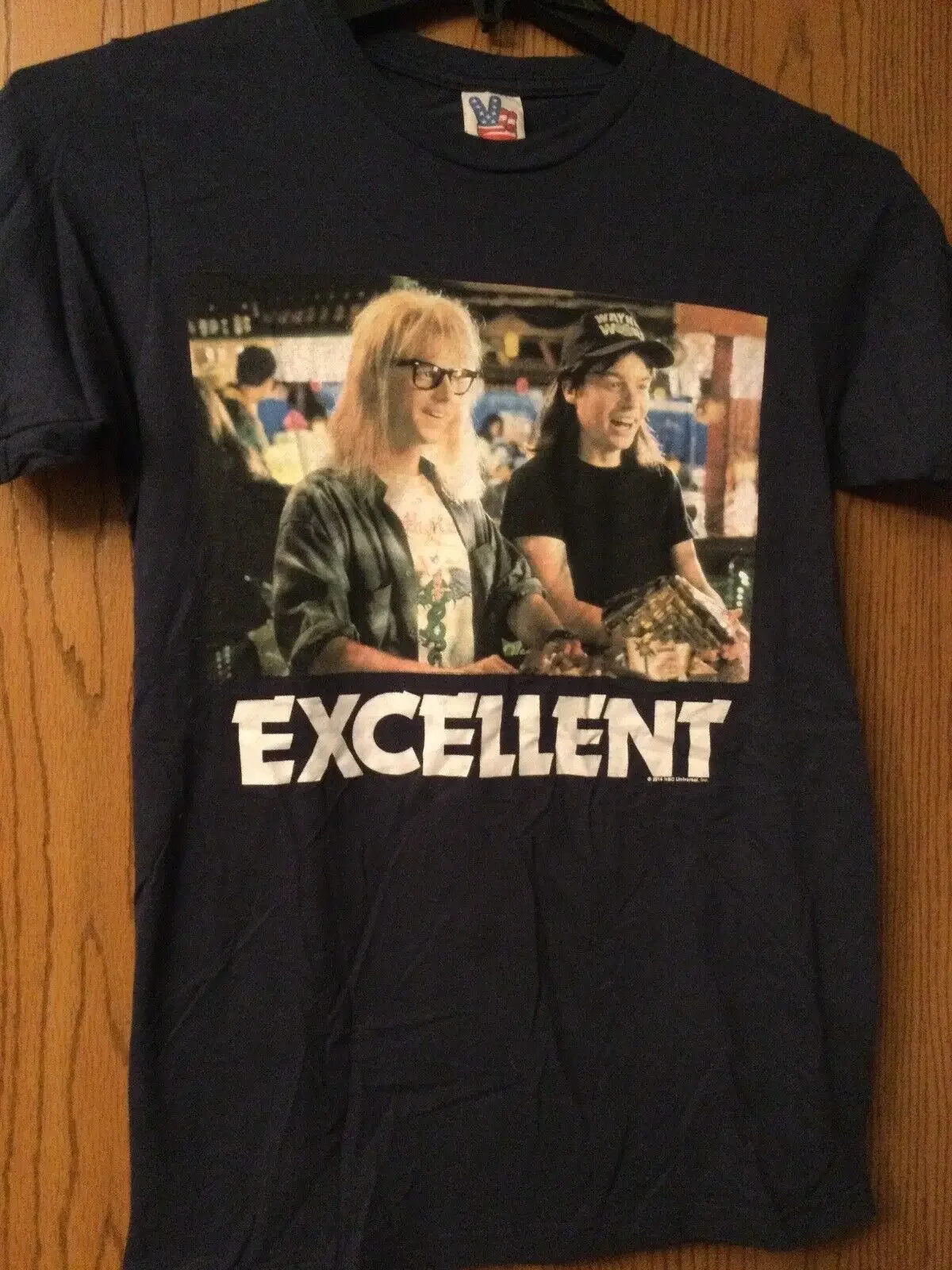 

Wayne’s World - “Excellent” - 2014 Blue Shirt - S