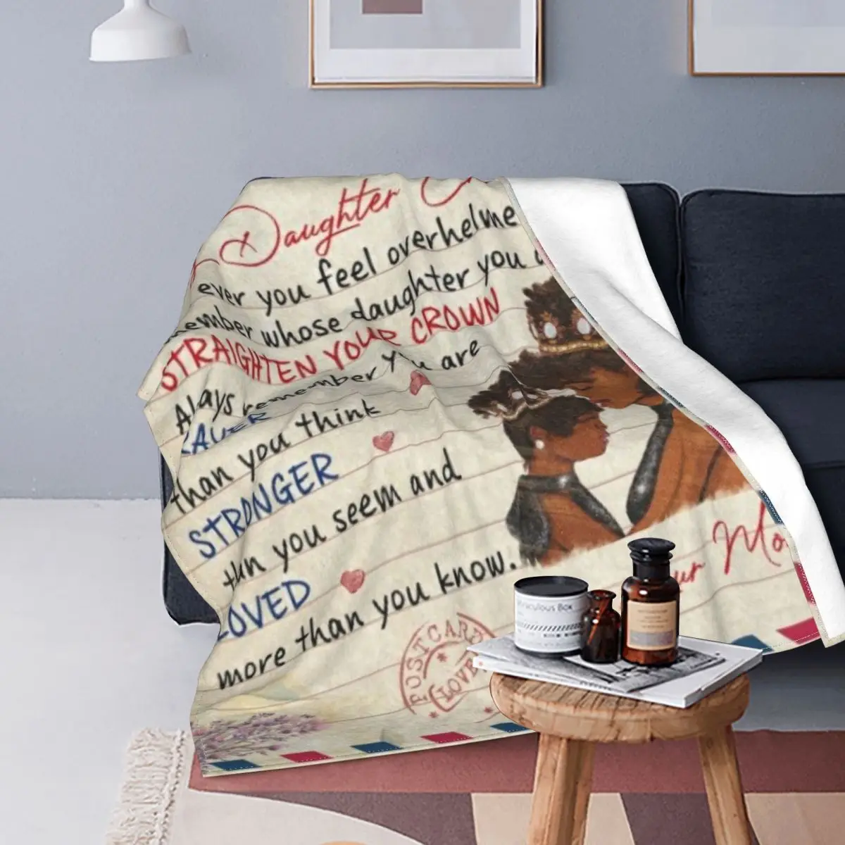 

Индивидуальное Флисовое одеяло для дочери, одеяло для летательного аппарата, мягкое теплое покрывало, офисное одеяло