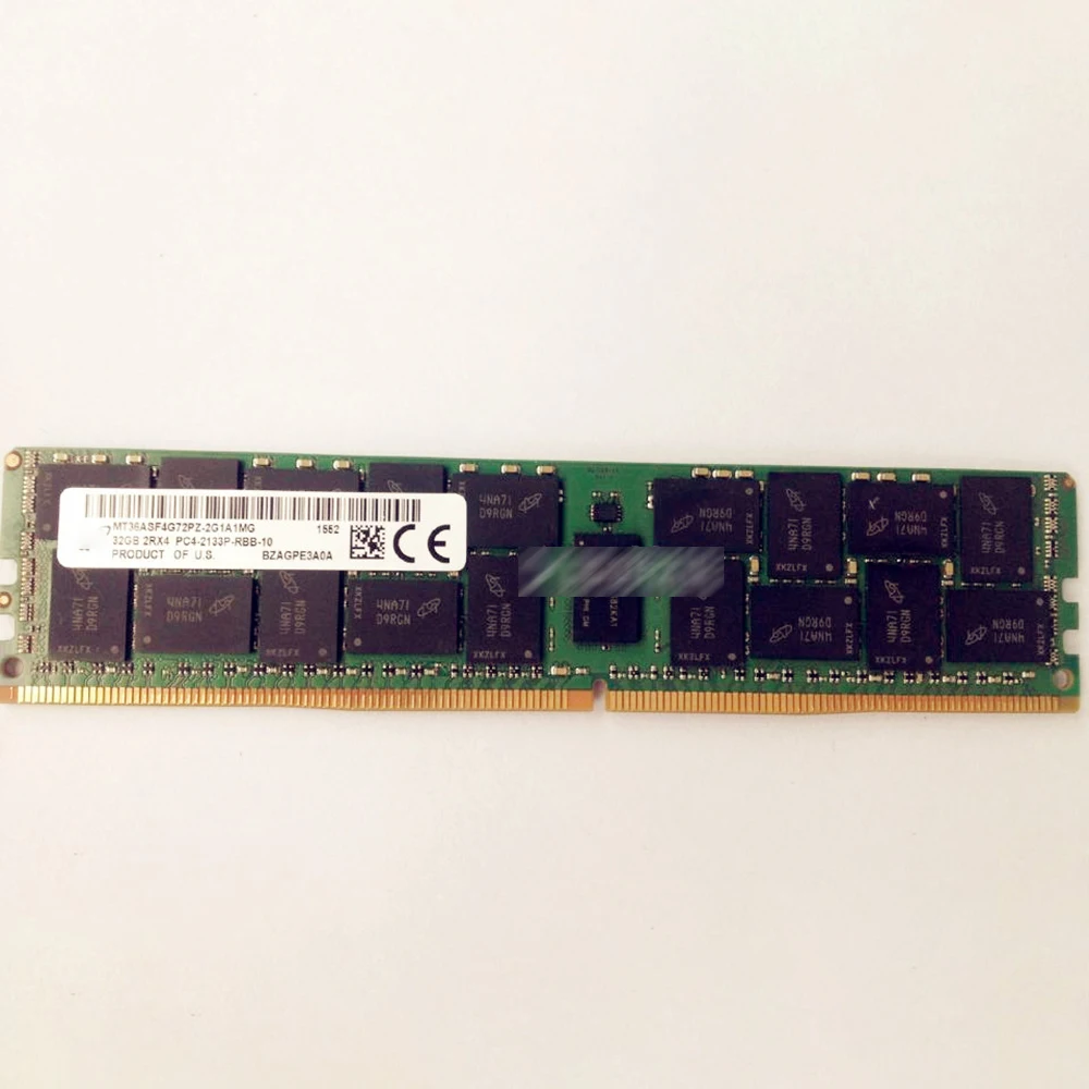 1 pz 32G 4 rx4 PC4-2133P DDR4 per memoria Server Micron ECC REG