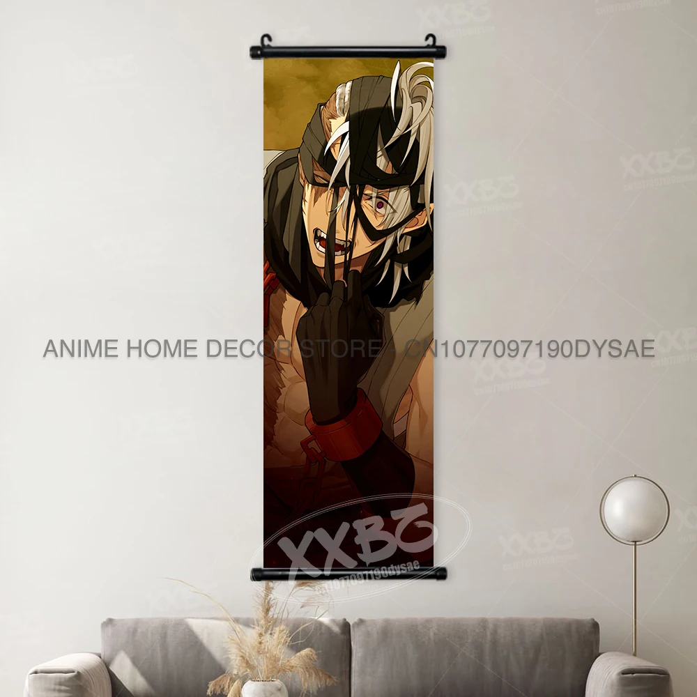 BLEACH Anime Wall Art: Orihime & Ichigo Decorative Scroll Poster