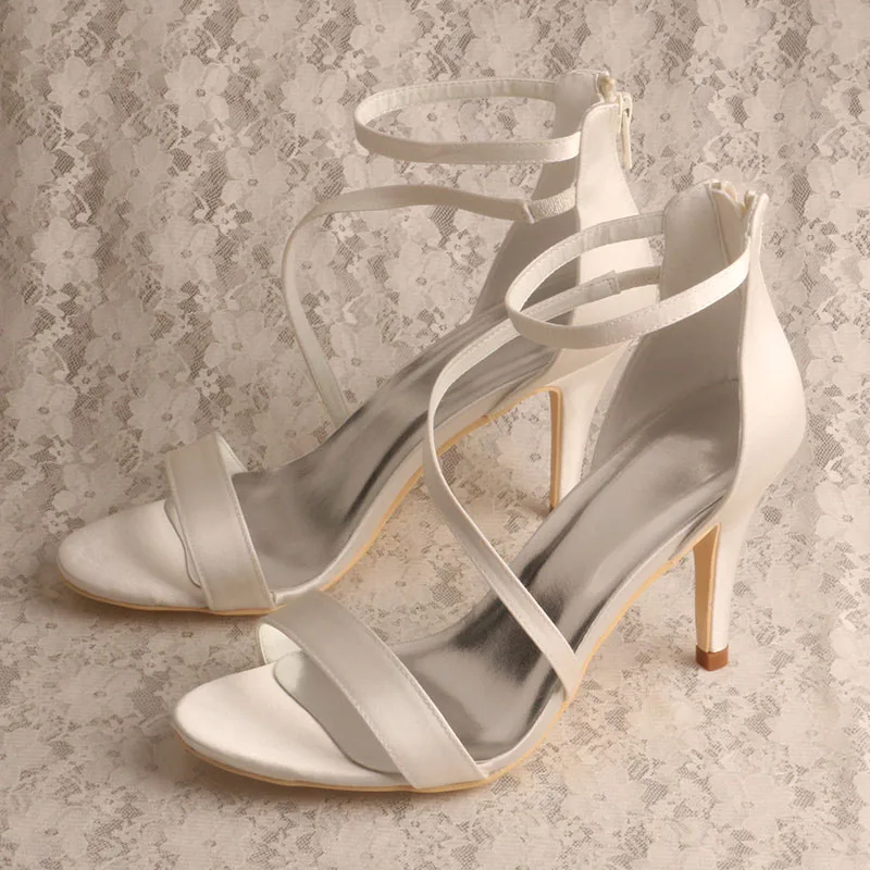 

Wedopus Ivory Women Summer Shoes Sandals New Style Wedding Sandals