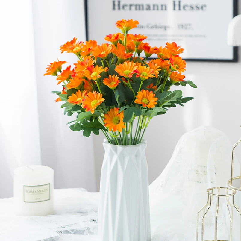 Artificial Silk Daisy Bouquet 6