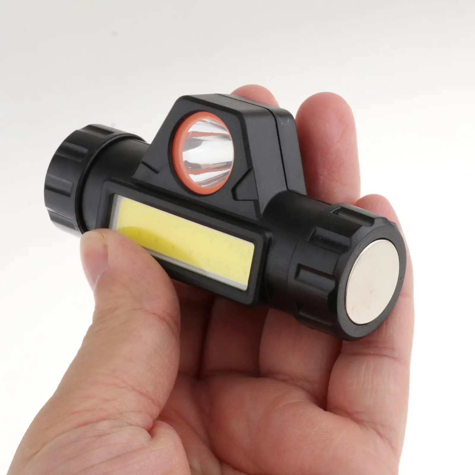 Faro Da Casco Per Saldatura Ricaricabile - Doppia Sorgente Luminosa - Ricarica USB E Solare - Luce Forte E Ampia - Foto 9