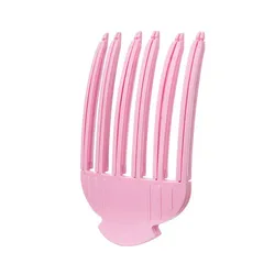 Natural Fluffy Hair Clip - Heatless Styling Tool (Large Pink)