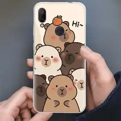 Whimsical Capybara Cartoon Animal Phone Case for Redmi 9C (KK662 - 1)