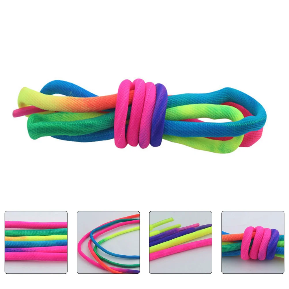 

Rainbow Laces Stylish Shoe Fashion Shoelaces Round Accessories Boots Oval Earth Tones Pearlescent