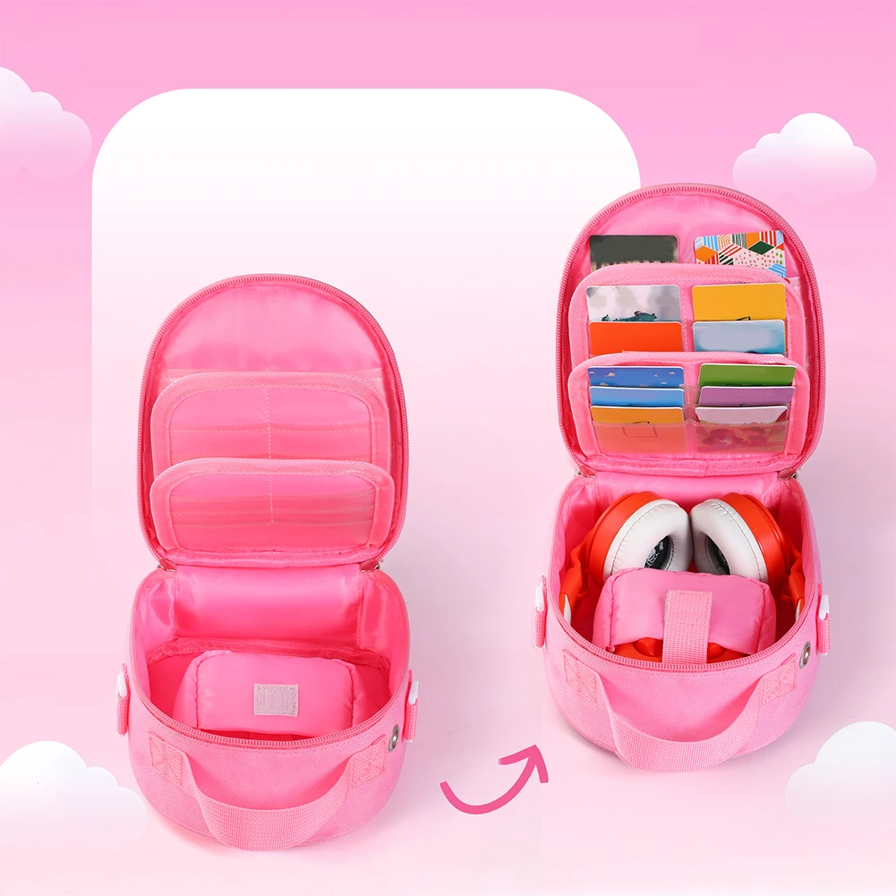 Yoto Étui à Cartes Clementine Punch – 64 Pochettes, Protection Et Rangement – Accessoire Yoto Player