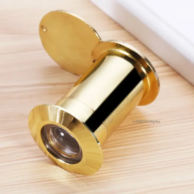 220 Degree Wide Viewing Angle Door Viewer Privacy Cover Security Door Eye Viewer Peephole with Privacy Cover Optical Glass Lens door peephole