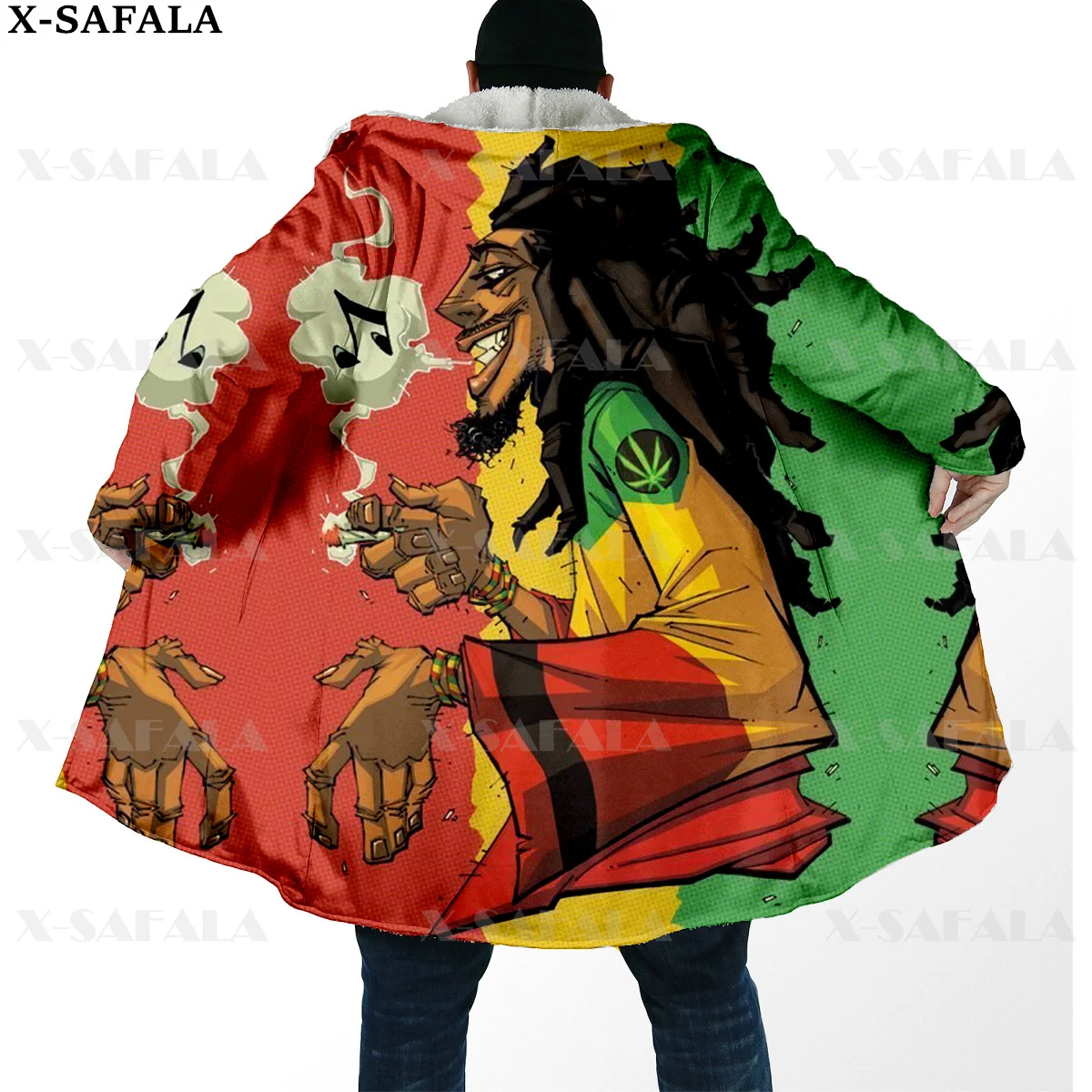 Reggae Jaqueta Da Cyclone Blusa De Frio Bob Marley Reggae Singer