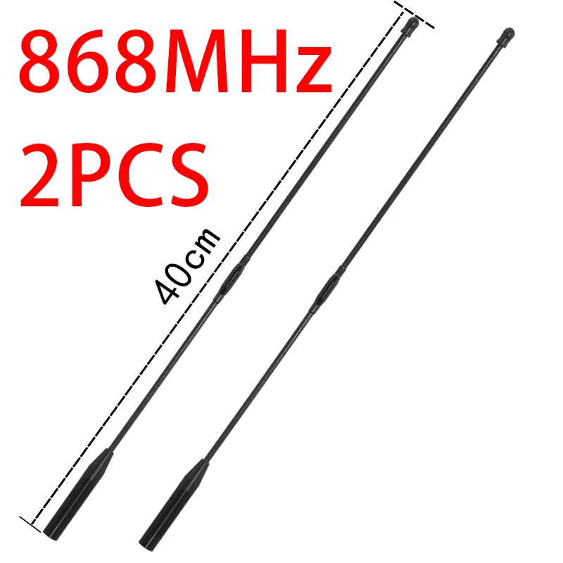 GIZONT LoRa 868MHz 915MHz 안테나, Meshtastic Heltec V3 & V4 ESP 32용, 2단 소프트 휩 안테나, 유연하고 구부릴 수 있음