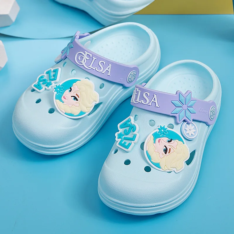 Sandales Clogs Enfant La Reine des Neiges Elsa | Confort et Jeux