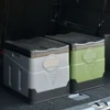 Folding Toilet Portable Car Toilet Bucket Strong Bearing Capacity Reusable Trash Can for Tour Emergency Self-driving Travel 3