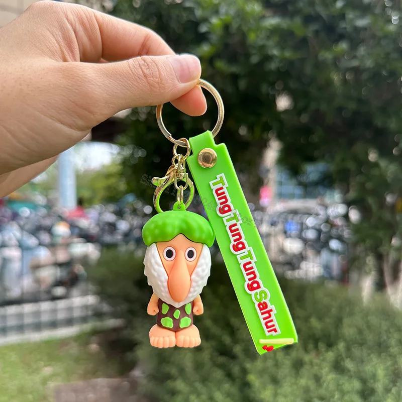 BDEPSTR 3er Set Acryl Schlüsselanhänger - Cartoon Tiere Design