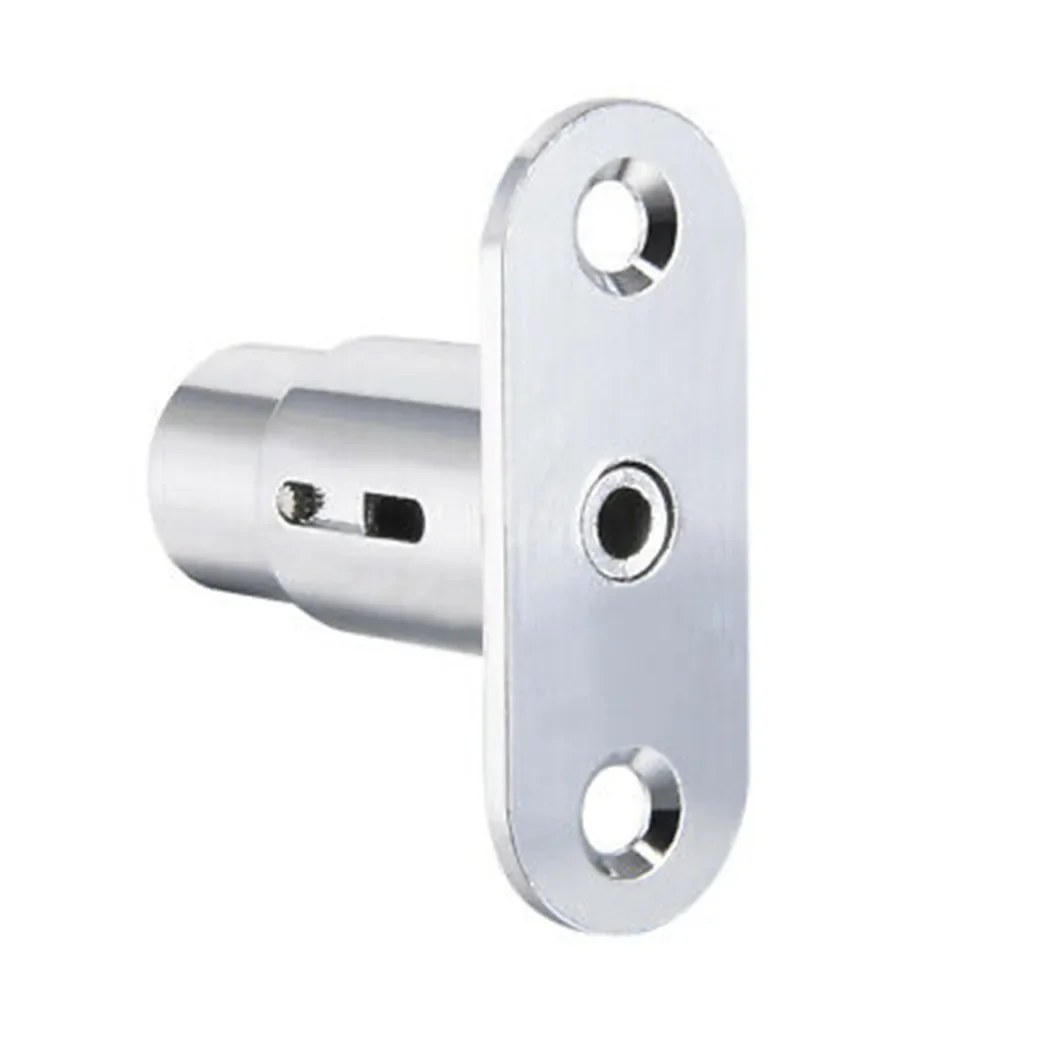 2Sets Cabinet Push Plunger Lock Zinc Alloy Sliding Glass Door Showcase Lock Furniture Cabinet Drawer Furniture Hardware