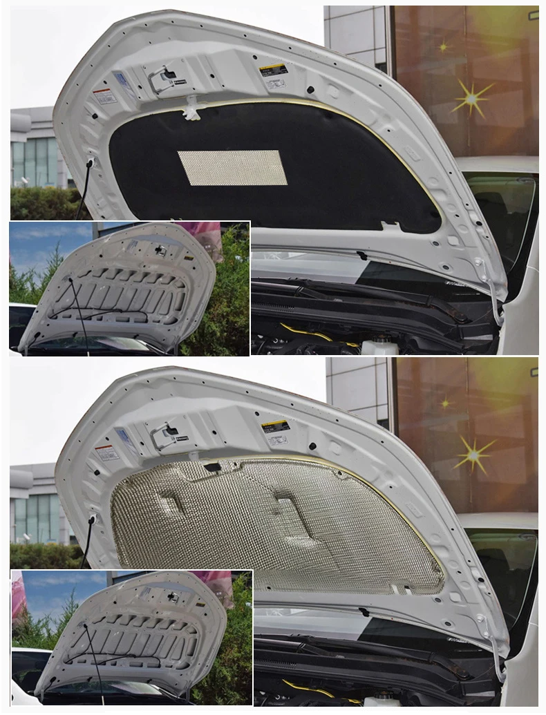 Isolante Termico-Acustico Cofano Per Toyota Corolla Cross 2020-2022 - In Cotone E Alluminio - Foto 10