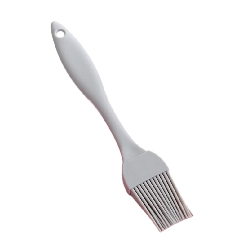 Silicone Material Cooking Brushes BBQ Basting Pastry Oil Brush Easy to Clean Heat Resistant Odorless 3 Colors to Choose