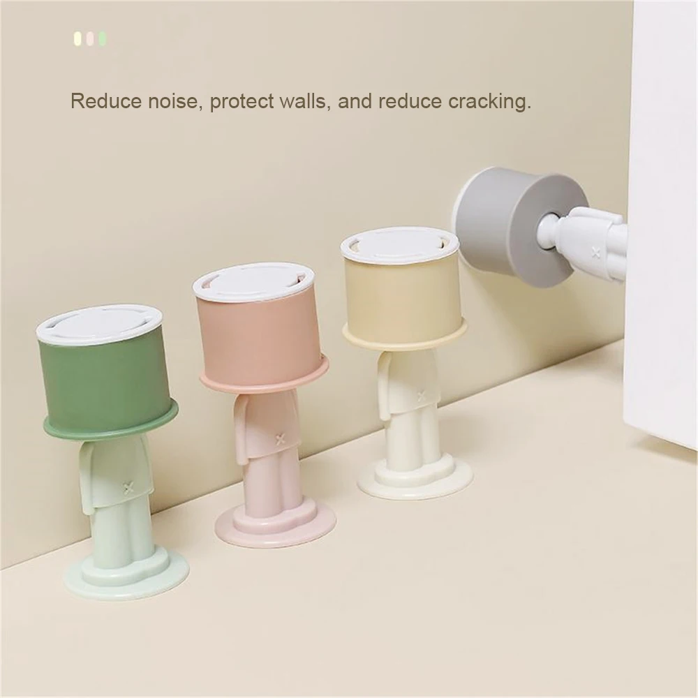 Description Picture 3 of itemDoor Suction Punch-free Anti-collision Wall Silicone Strong Magnetic Wall Suction Anti-door Artifact Bathroom Door Handle Door S