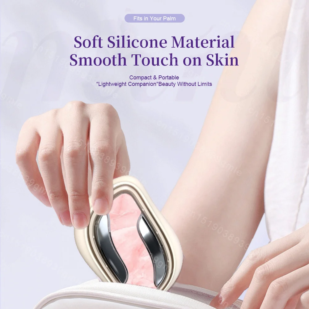 Ems Microcurrent Facial Device 4-Color Led Light Therapy Vibration for Skin Lifting Rejuvenation Skin Firming Face Beauty Device