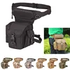 Men's Tactical Drop Leg Bag Multifunctional Waist Pack Adjustable Thigh Belt Hiking  Sports Cycling Waterproof Nylon Camping Bag 1