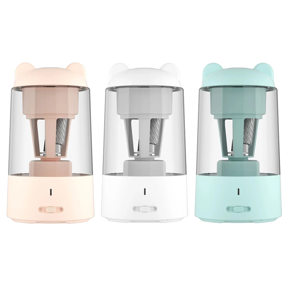 휴대용 자동 전기 연필 샤프너, 충전식 샤프너, 6.5mm-8mm 연필용 빠른 샤프닝, 학생 학용품