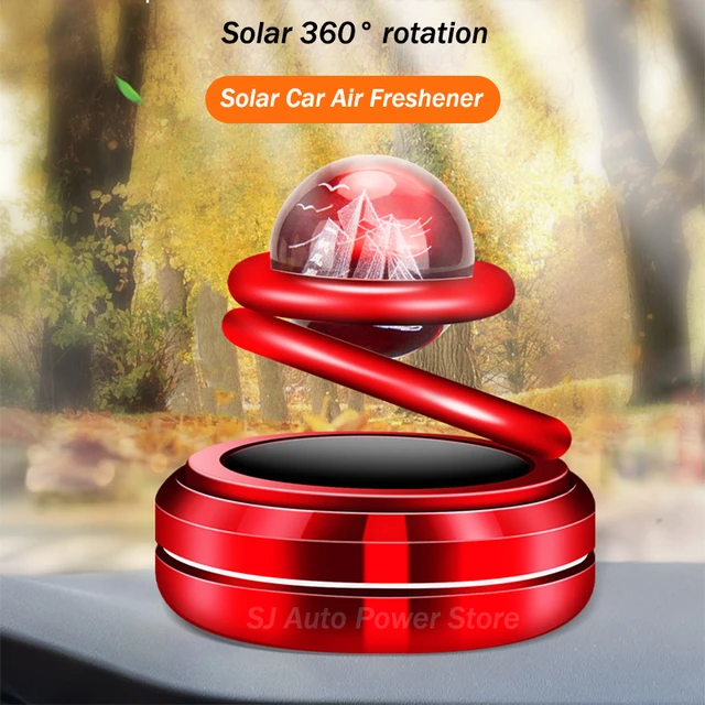 Solar Auto Lufter frischer 360 ° interstellare rotierende Duft