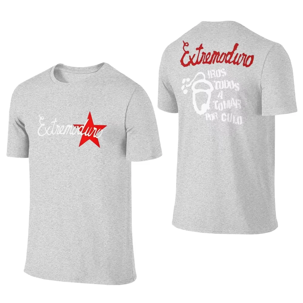 EXTREMODURO Band Bedrucktes T-Shirt Herren und Damen Vintage Baumwolle T-Shirts Rundhals Kurzarm Übergroße T-Shirts Sommerkleidung – Detail 9