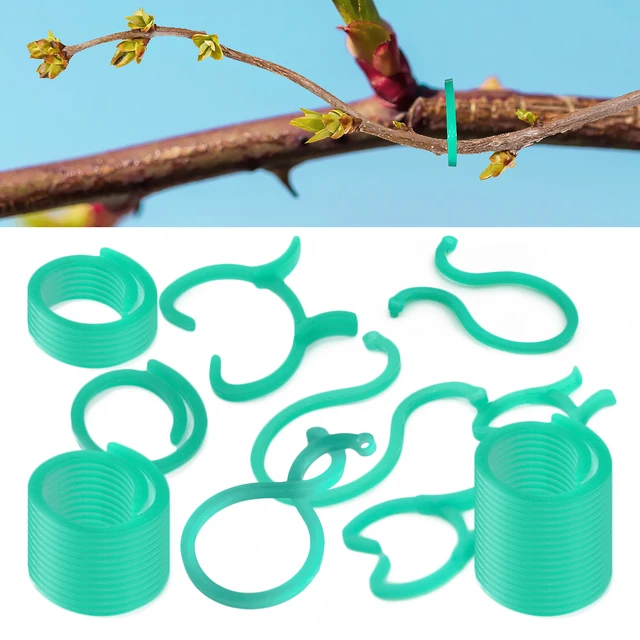 60 db Kerti Növényi Tartó Klipek A Mászáshoz Szőlő Paradicsom Zöldségkar Hurok Bilincs Ültetési Megfogás Tartás Rögzítő Szár