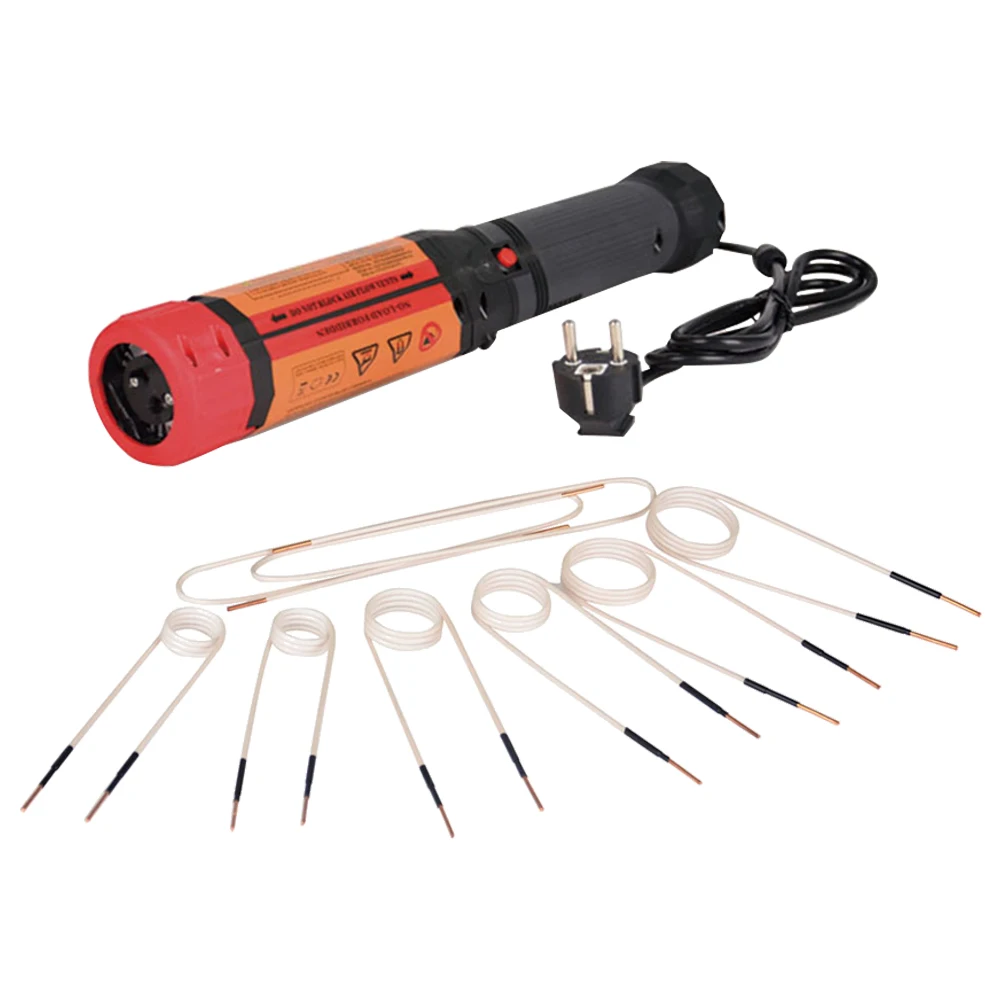 1.1KW Plus Rotating Type Handheld Mini Induction Heating 110V/220V 8/10 Coils Ha