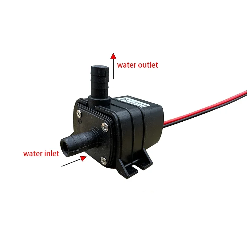 Water Pump 4.8W 5.8W 240L/H Silent Fish Tank DC 12V 24V Solar Brushless Motor Pool Circulating Submersible