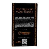 New The Deck of Many Things Tarot Cards Compatible w/ Dungeons and Dragons Fifth Edition Dungeon Master Gifts Fifth Edition Gift 2