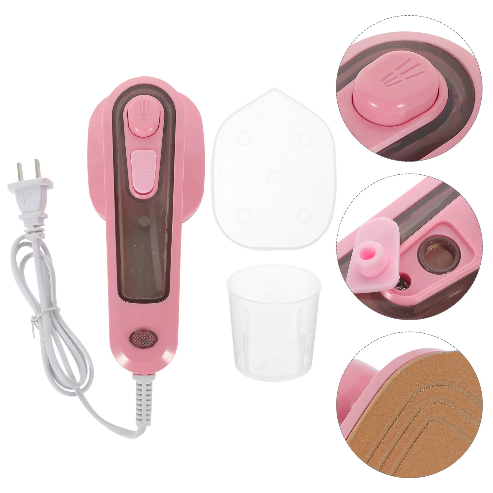 

Travel Handheld Steam Iron Clothes Steamer Small Garment Steamer Wrinkle Remover (US Plug)