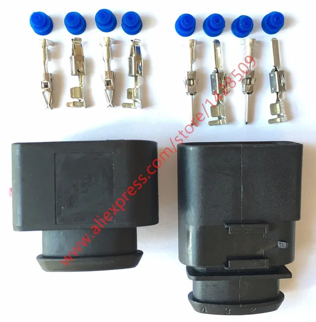 Connettori Femmina 4 Pin Auto - Kit 4 Pezzi Con Terminali Per VW, Audi, Seat, Skoda - Foto 10