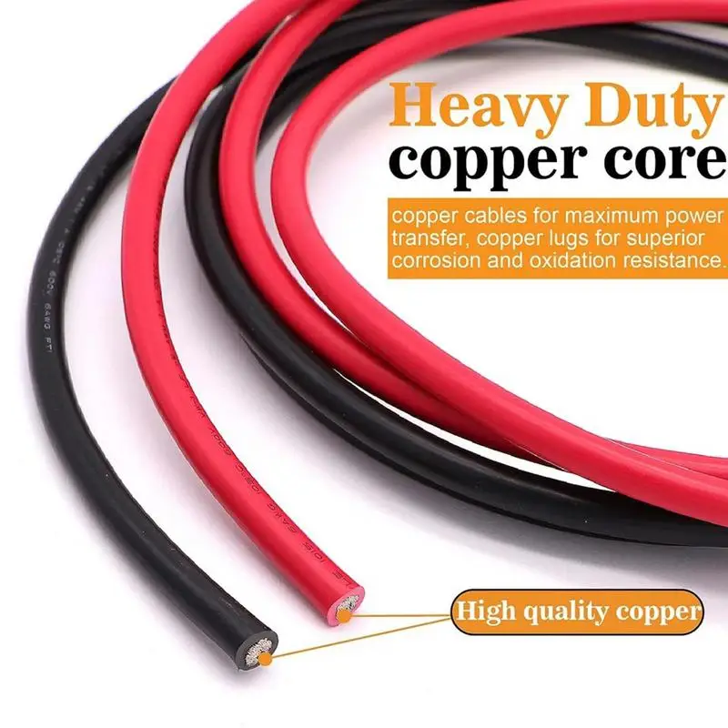 

Аккумуляторная батарея, набор клемм, многожильный медный шнур с батареей