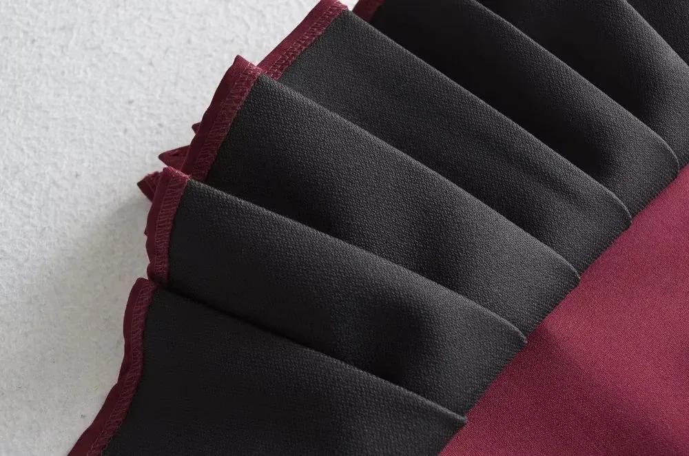 Low Waist Slim Mini Pleated Skirt For Women 2025 Summer Casual Black Belt Skirts Babes Fashionable Solid Une Jupe Ligne