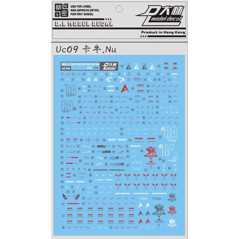 

Model Water Sticker MG KA.NU Special Water Sticker