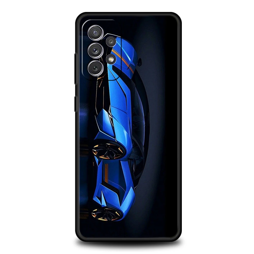JDM Drift Sportwagen Handyhülle für Samsung Galaxy A14 A54 A34 A51 A71 A72 A73 A32 A52 A52S A01 A11 A21S A31 A41 5G Soft Shell – Detail 7