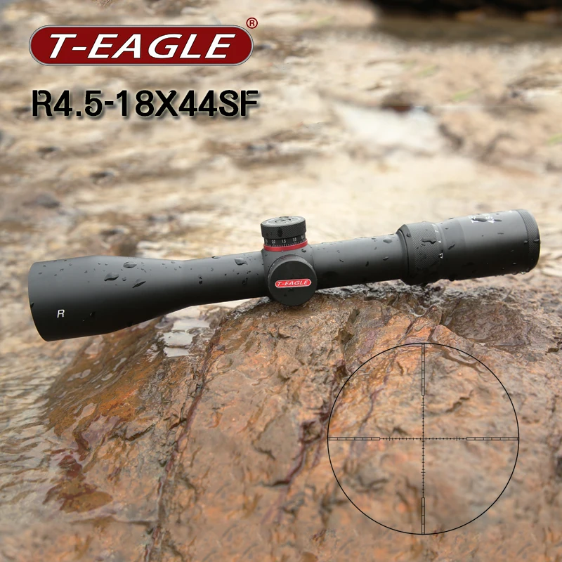 

T-EAGLE R4.5-18X44SF Tactical Rifle Scopes Spotting Scope for Rifle Hunting RiflesScope Optical Collimator Airsoft Gun Sight