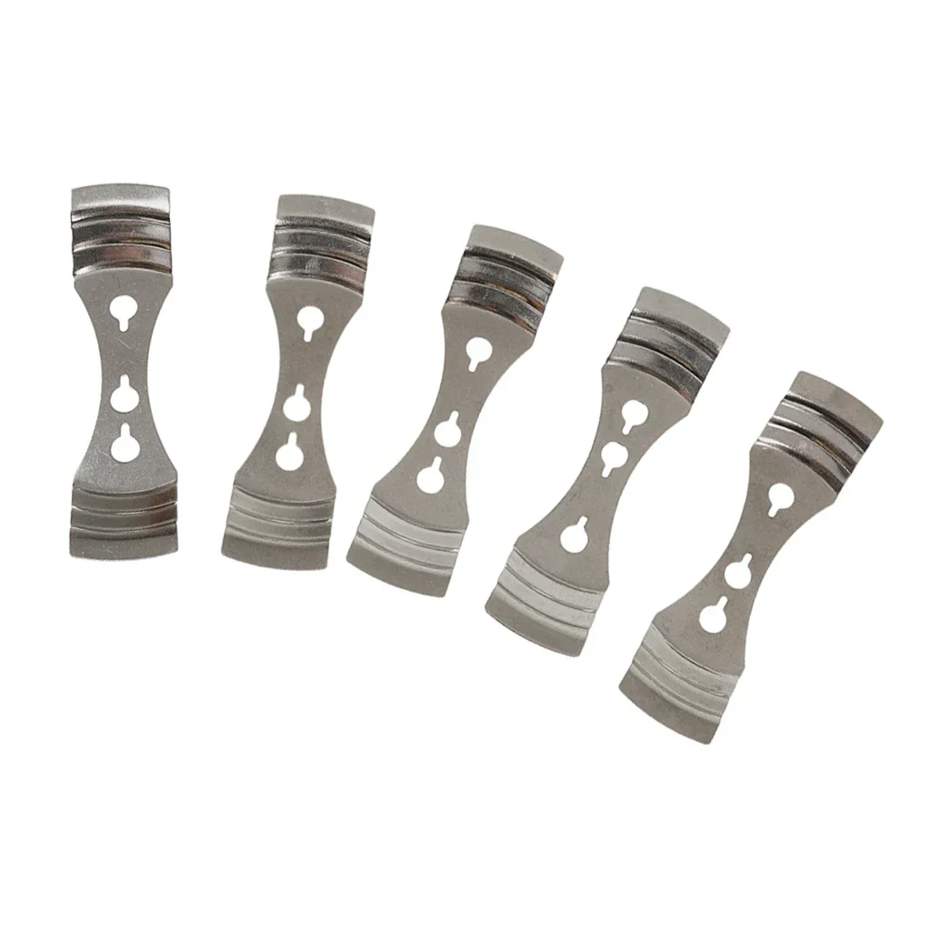 Metal Candle Wicks Holder Centering Device with Three Holes DIY Candle Making Supplies Wick Clip 5pcs candle wick holder