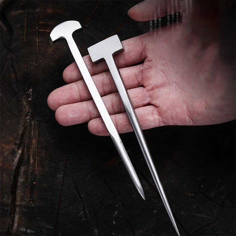 Eel Spike Japanese Style 304 Stainless Steel T Shape Needle for Restaurant Cuisine Cooking