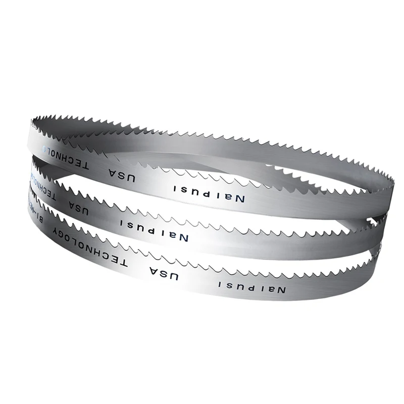 1400, 1425, 1435,  1440, 1470mm x 13 x 0.6mm x 6Tpi Saw Blade Cutting Hardwood, Soft Metal M42 Bi-Metal Band Saw Blades