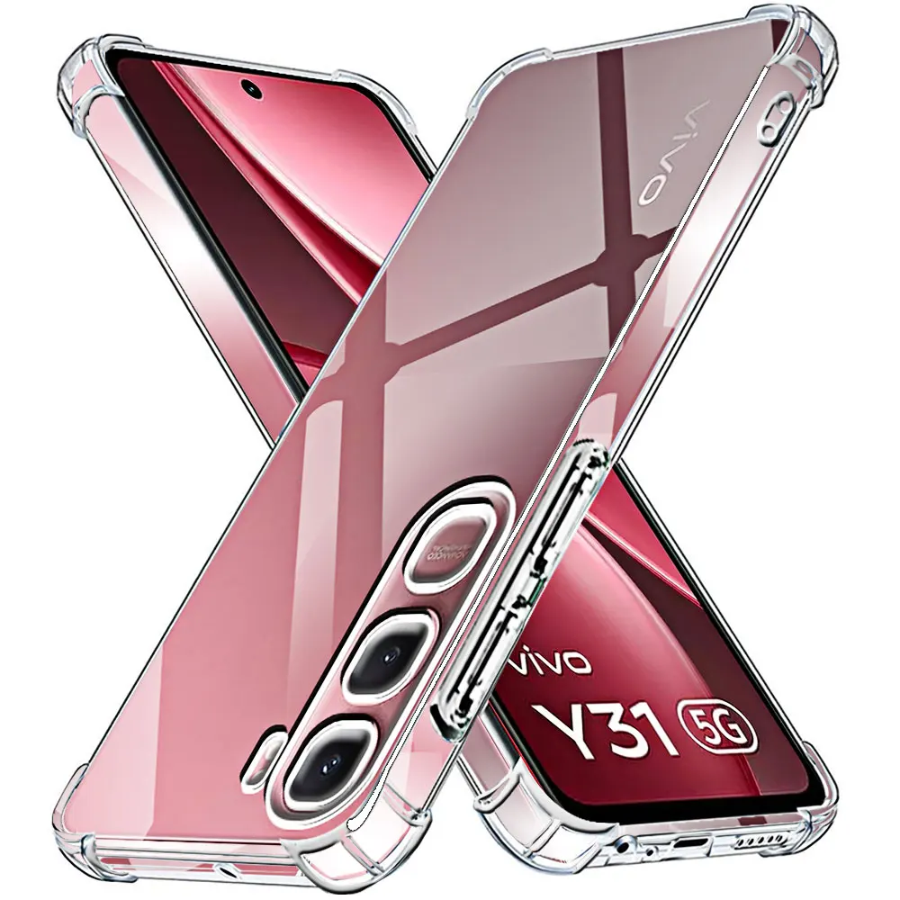 Shockproof Transparent Clear Soft TPU Protective Phone Case