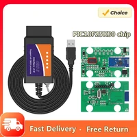 FORscan ELM 327 OBD2 Diagnostic Scanner USB V1.5 HS/MS CAN Switch For Ford Vehicles Coding Code Reader Free Shipping 1